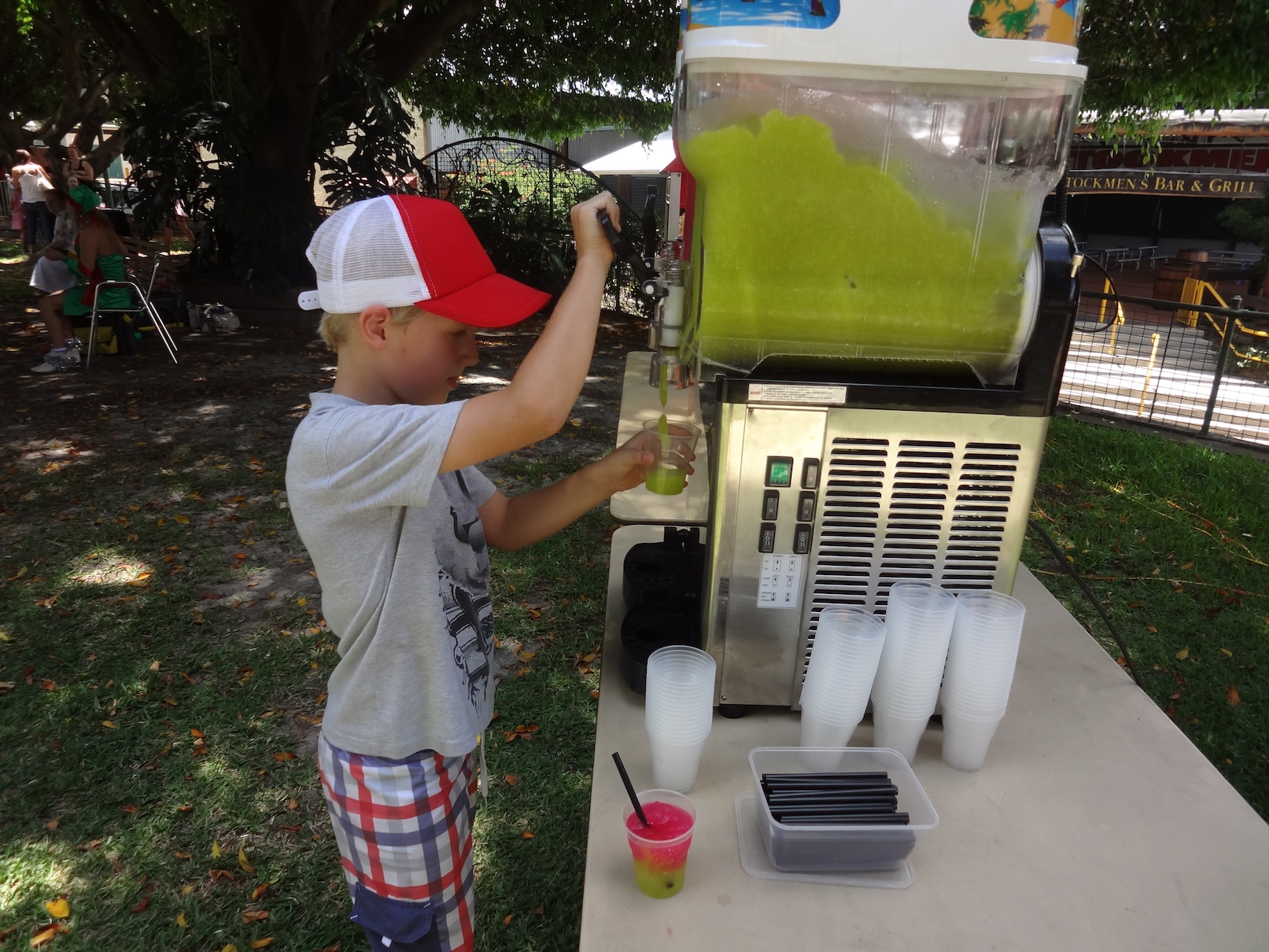 Slushie machine hire - Christmas - Brisbane